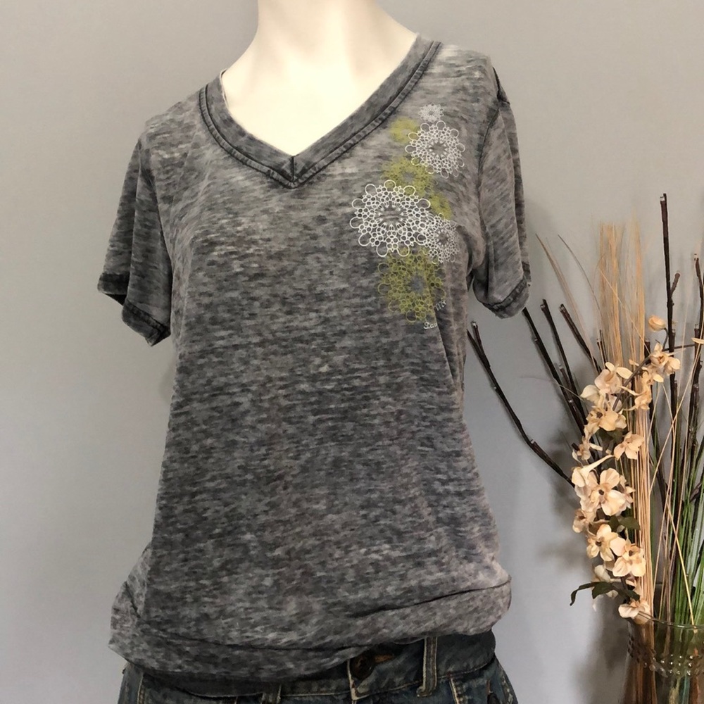 gear for sports vintage wash t-shirt with flowers